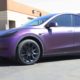 Tesla Model Y Matte Purple Black