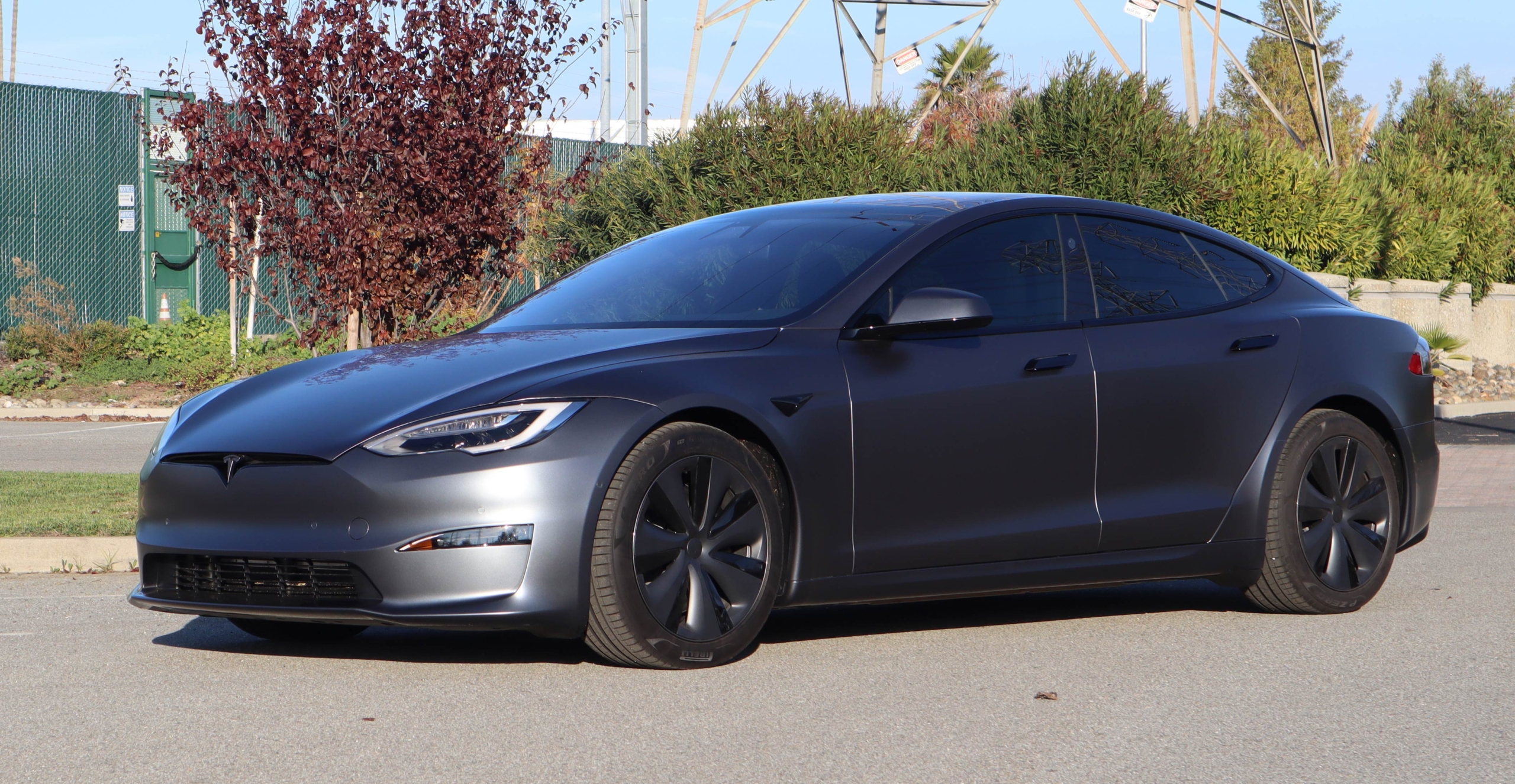 Tesla Model S with Full Matte PPF