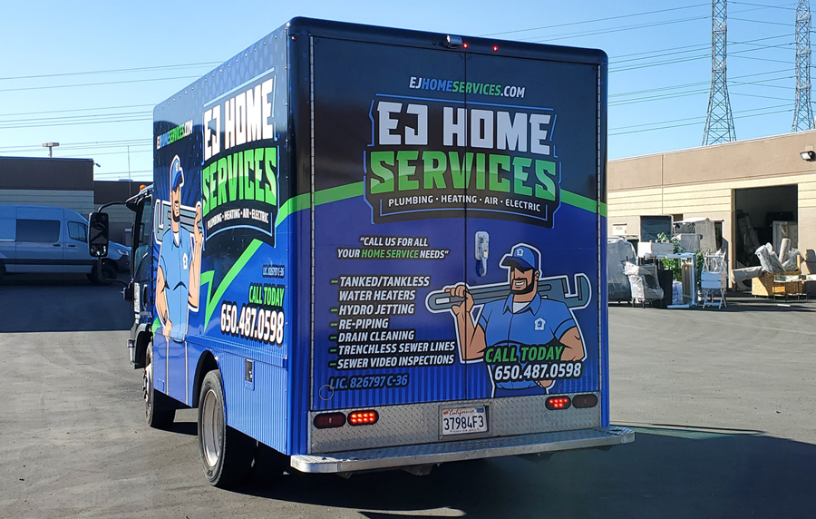 Commercial Vehicle Wrap